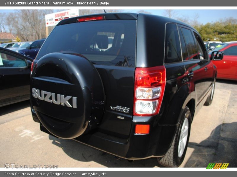 Black Pearl / Beige 2010 Suzuki Grand Vitara Premium 4x4