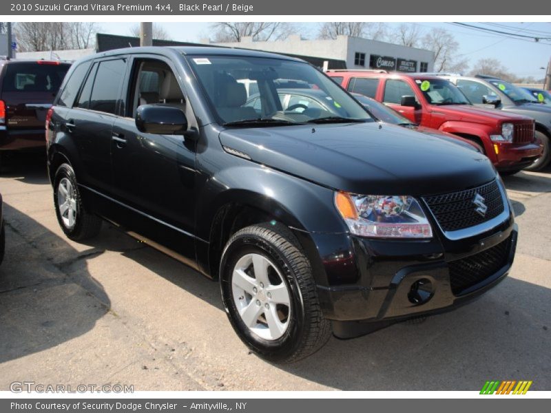 Black Pearl / Beige 2010 Suzuki Grand Vitara Premium 4x4