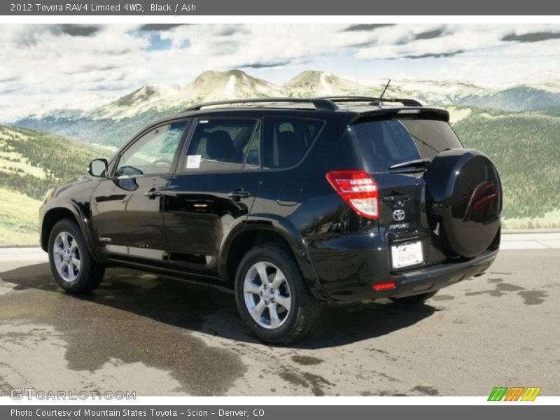 Black / Ash 2012 Toyota RAV4 Limited 4WD