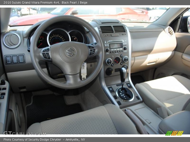 Black Pearl / Beige 2010 Suzuki Grand Vitara Premium 4x4