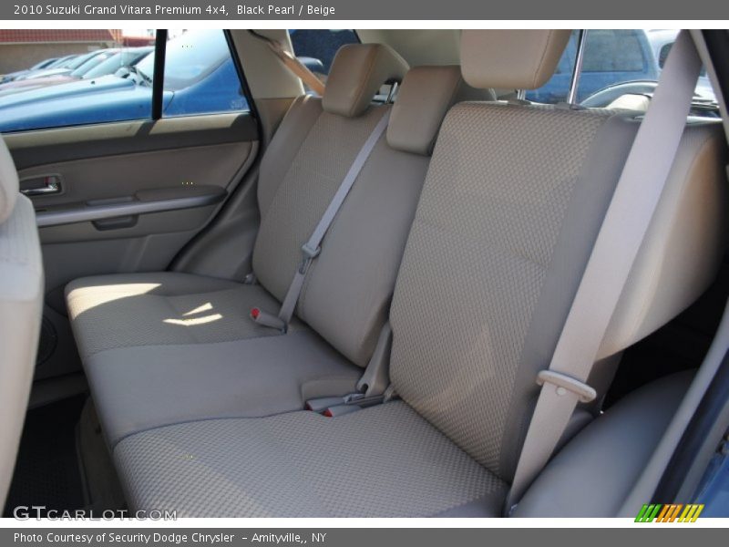 Black Pearl / Beige 2010 Suzuki Grand Vitara Premium 4x4