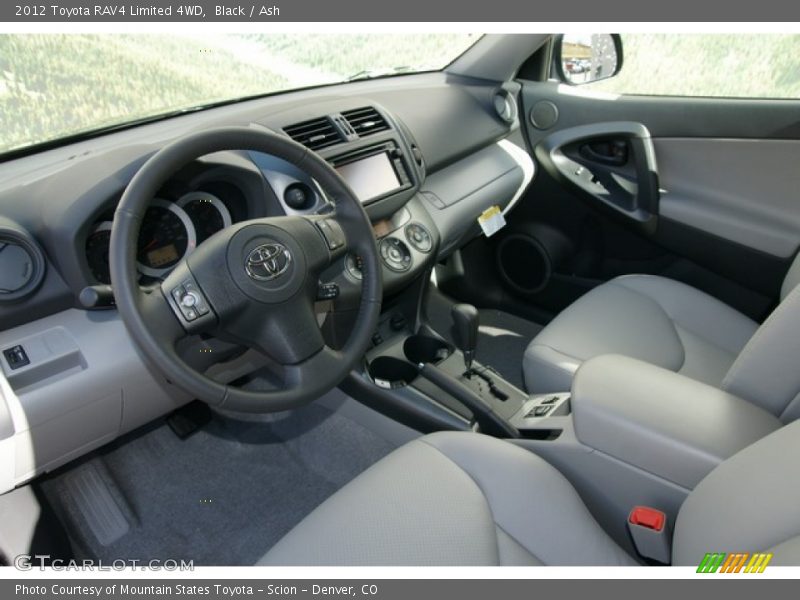  2012 RAV4 Limited 4WD Ash Interior