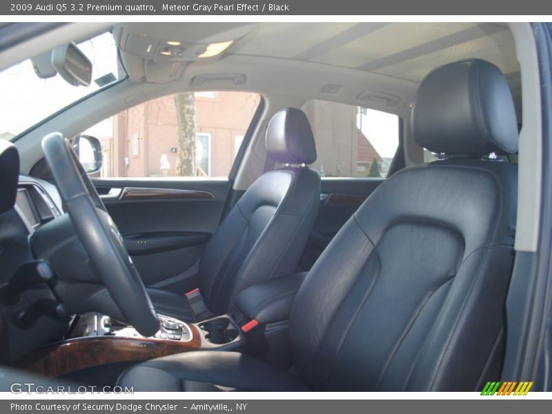 Meteor Gray Pearl Effect / Black 2009 Audi Q5 3.2 Premium quattro