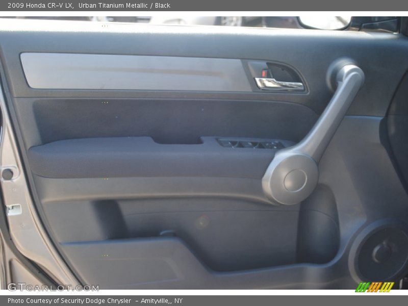 Urban Titanium Metallic / Black 2009 Honda CR-V LX