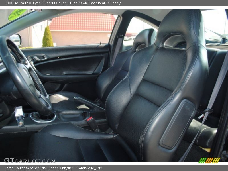Nighthawk Black Pearl / Ebony 2006 Acura RSX Type S Sports Coupe