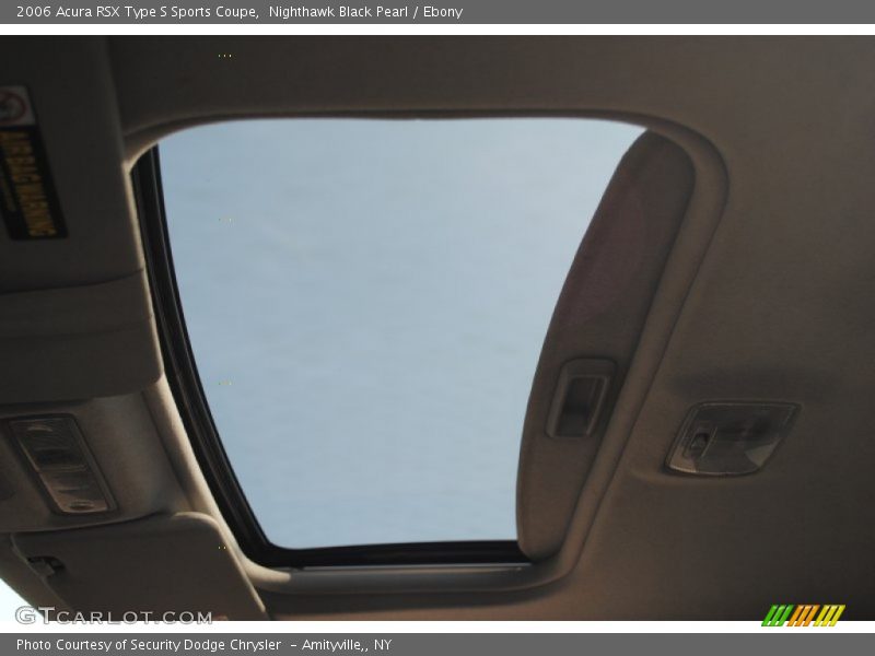 Nighthawk Black Pearl / Ebony 2006 Acura RSX Type S Sports Coupe