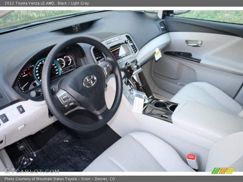 Light Gray Interior - 2012 Venza LE AWD 