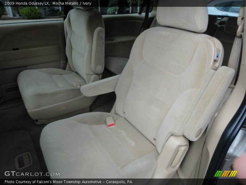 Rear Seat of 2009 Odyssey LX