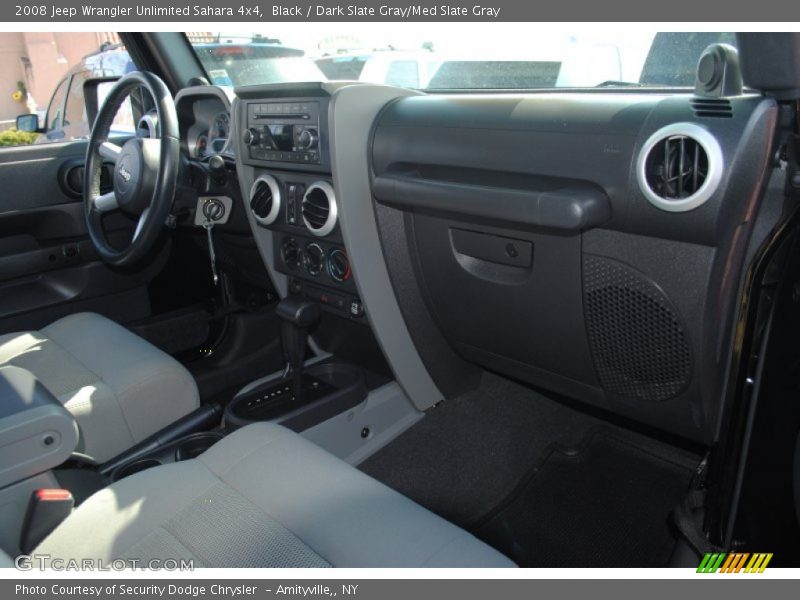 Black / Dark Slate Gray/Med Slate Gray 2008 Jeep Wrangler Unlimited Sahara 4x4