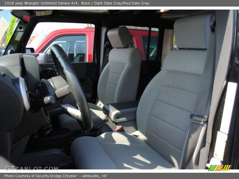 Black / Dark Slate Gray/Med Slate Gray 2008 Jeep Wrangler Unlimited Sahara 4x4