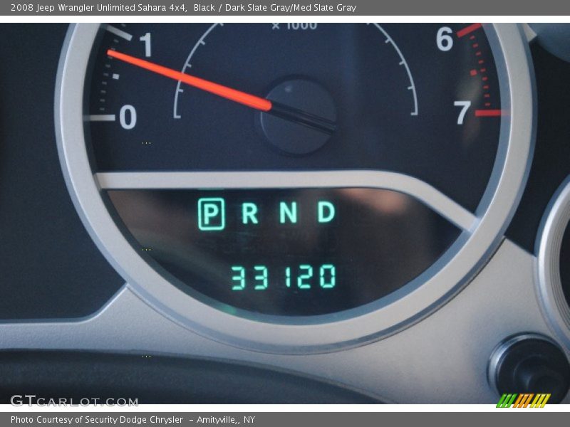 Black / Dark Slate Gray/Med Slate Gray 2008 Jeep Wrangler Unlimited Sahara 4x4