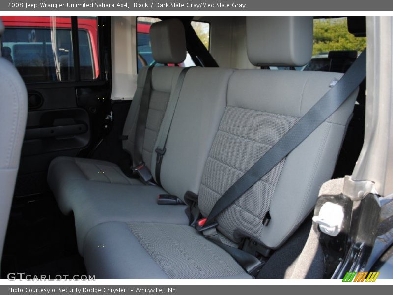 Black / Dark Slate Gray/Med Slate Gray 2008 Jeep Wrangler Unlimited Sahara 4x4