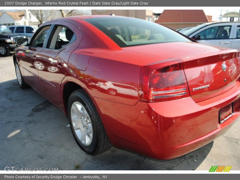 Inferno Red Crystal Pearl / Dark Slate Gray/Light Slate Gray 2007 Dodge Charger