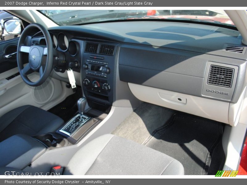 Inferno Red Crystal Pearl / Dark Slate Gray/Light Slate Gray 2007 Dodge Charger
