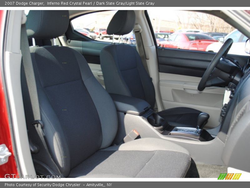 Inferno Red Crystal Pearl / Dark Slate Gray/Light Slate Gray 2007 Dodge Charger
