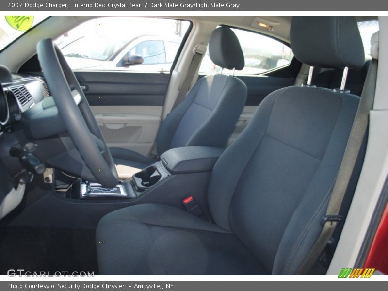 Inferno Red Crystal Pearl / Dark Slate Gray/Light Slate Gray 2007 Dodge Charger