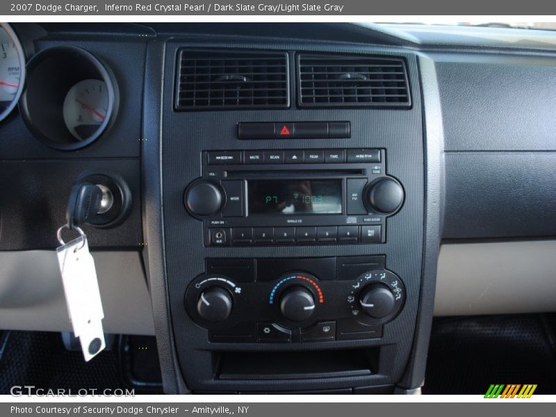 Inferno Red Crystal Pearl / Dark Slate Gray/Light Slate Gray 2007 Dodge Charger