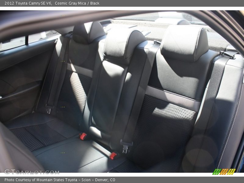 Cosmic Gray Mica / Black 2012 Toyota Camry SE V6