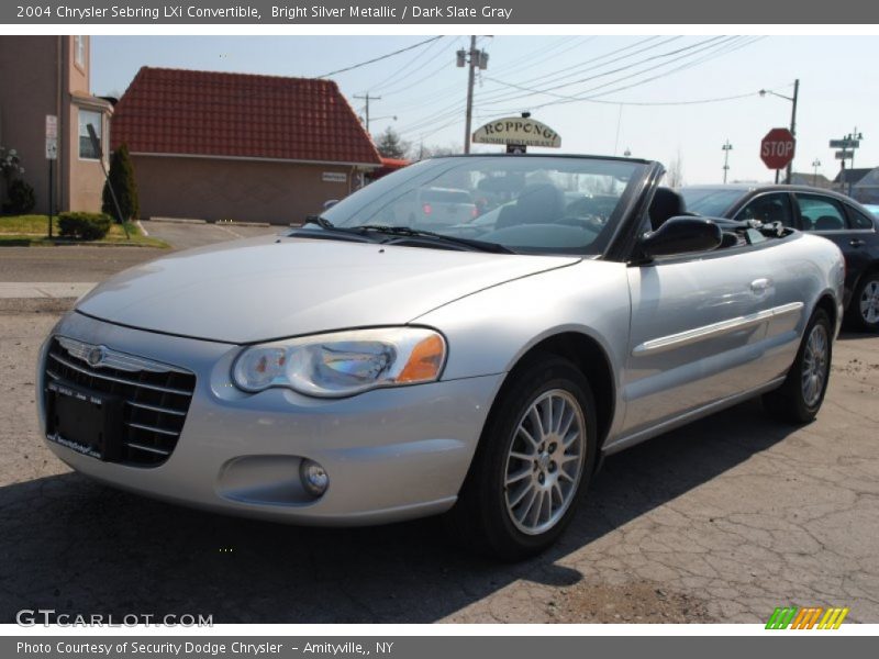 Bright Silver Metallic / Dark Slate Gray 2004 Chrysler Sebring LXi Convertible