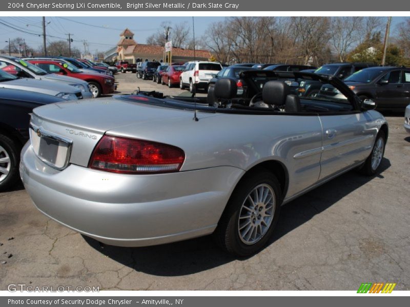 Bright Silver Metallic / Dark Slate Gray 2004 Chrysler Sebring LXi Convertible
