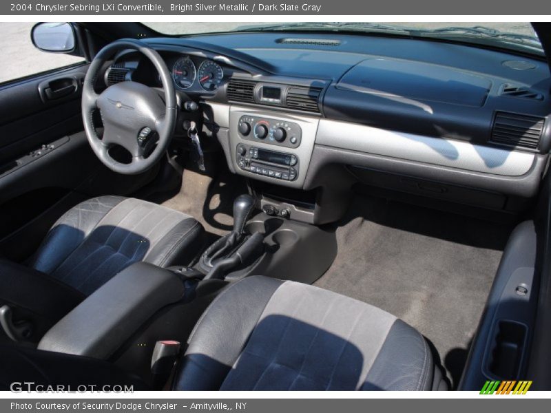 Bright Silver Metallic / Dark Slate Gray 2004 Chrysler Sebring LXi Convertible