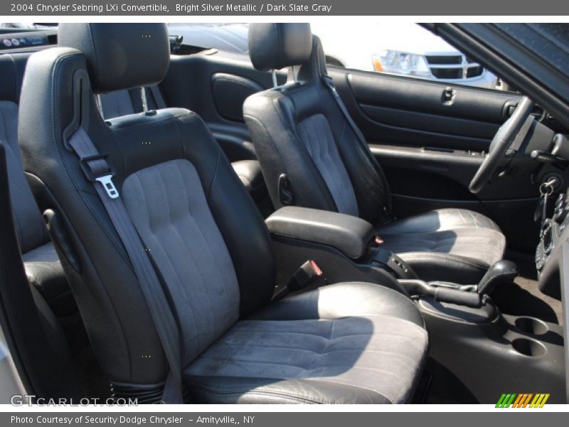 Bright Silver Metallic / Dark Slate Gray 2004 Chrysler Sebring LXi Convertible