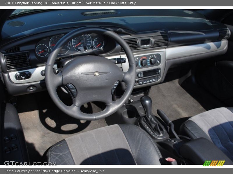 Bright Silver Metallic / Dark Slate Gray 2004 Chrysler Sebring LXi Convertible