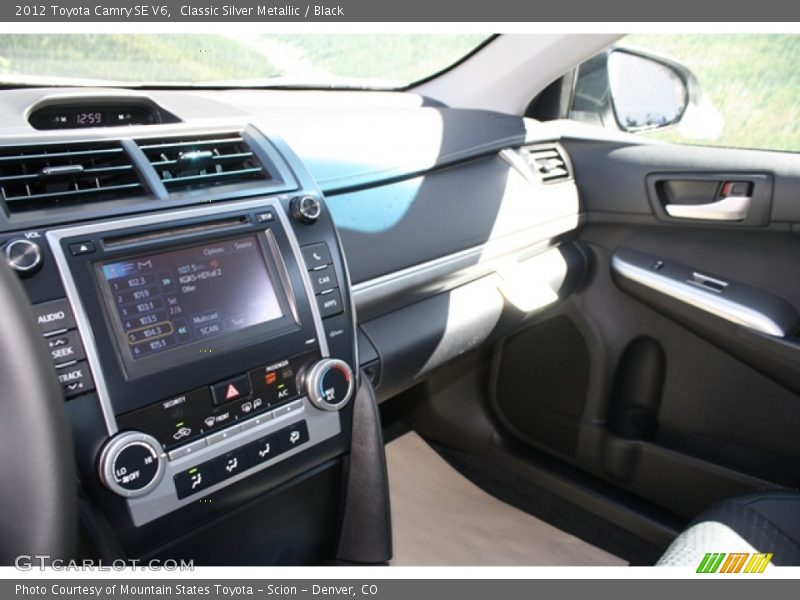 Classic Silver Metallic / Black 2012 Toyota Camry SE V6