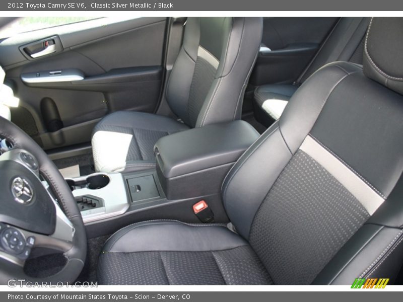 Classic Silver Metallic / Black 2012 Toyota Camry SE V6