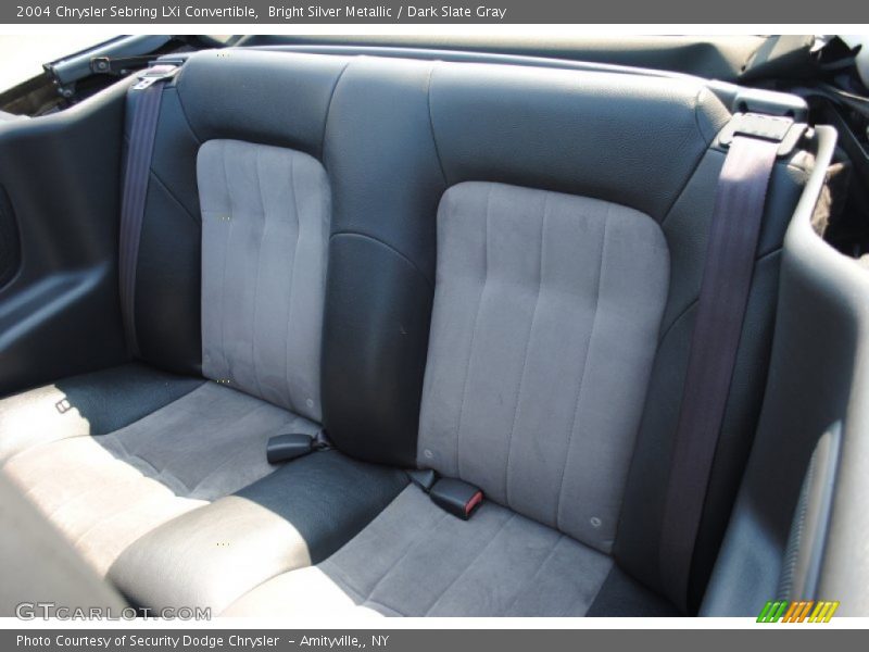 Bright Silver Metallic / Dark Slate Gray 2004 Chrysler Sebring LXi Convertible