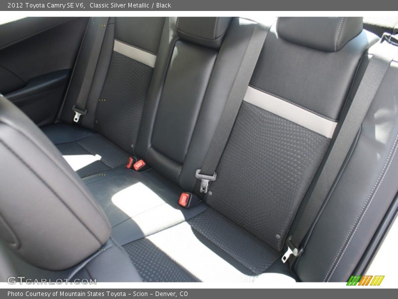 Classic Silver Metallic / Black 2012 Toyota Camry SE V6