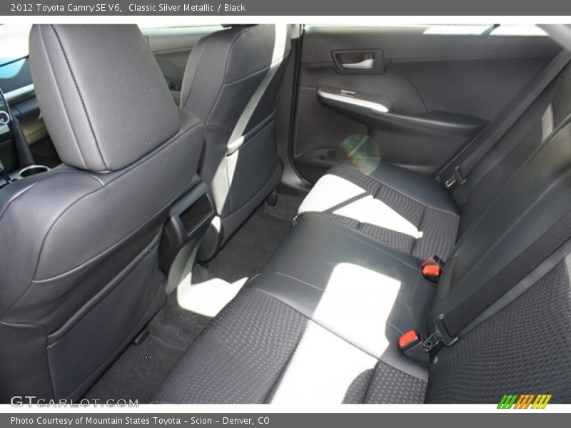 Classic Silver Metallic / Black 2012 Toyota Camry SE V6