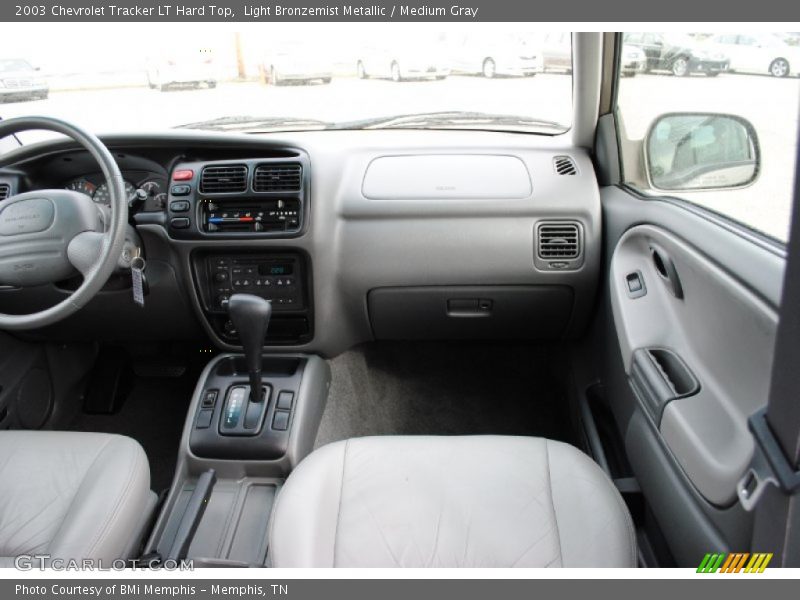 Light Bronzemist Metallic / Medium Gray 2003 Chevrolet Tracker LT Hard Top