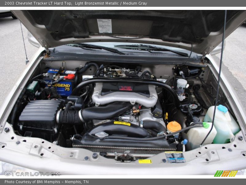  2003 Tracker LT Hard Top Engine - 2.5 Liter DOHC 24-Valve V6