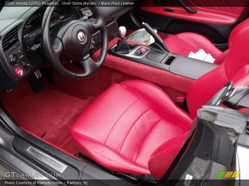  2000 S2000 Roadster Black/Red Leather Interior