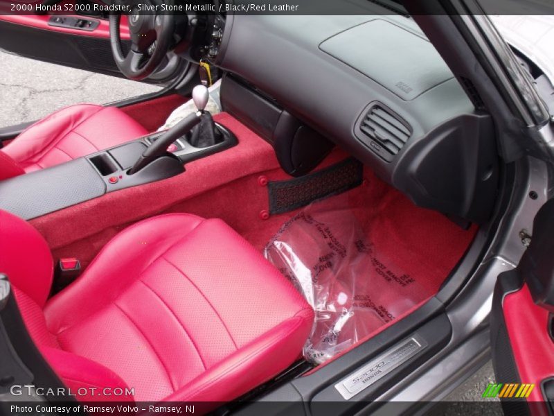  2000 S2000 Roadster Black/Red Leather Interior