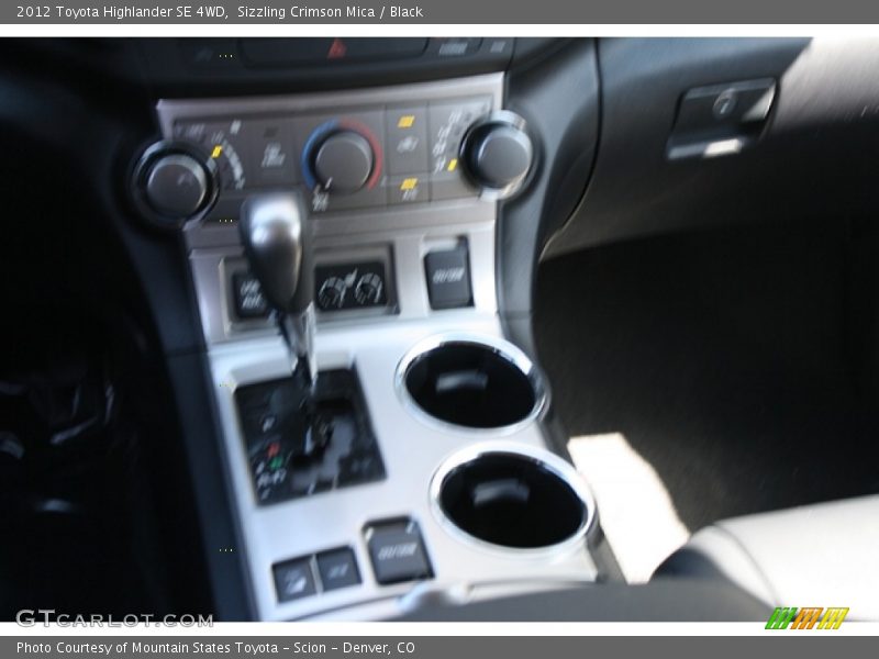 Sizzling Crimson Mica / Black 2012 Toyota Highlander SE 4WD