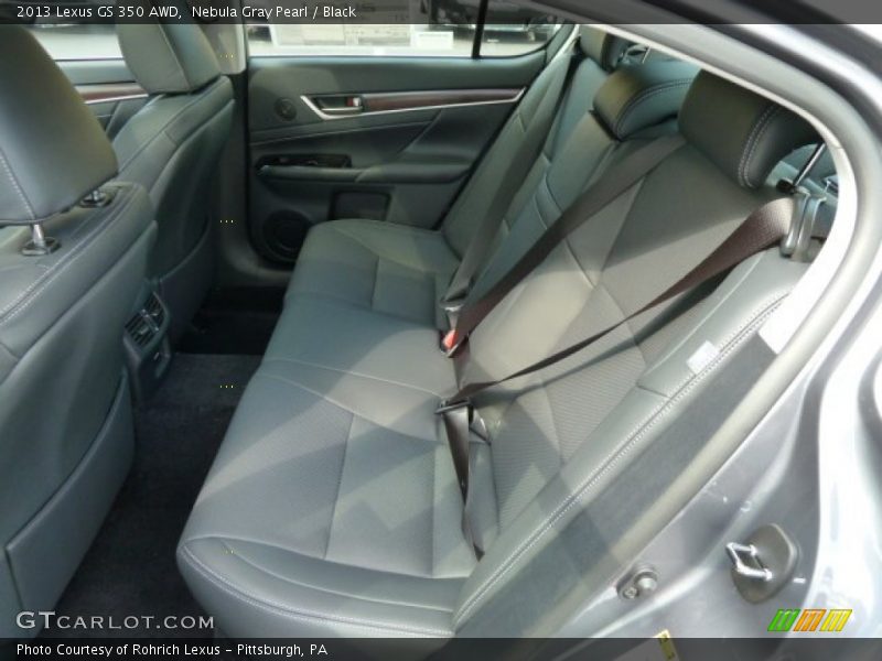 Nebula Gray Pearl / Black 2013 Lexus GS 350 AWD