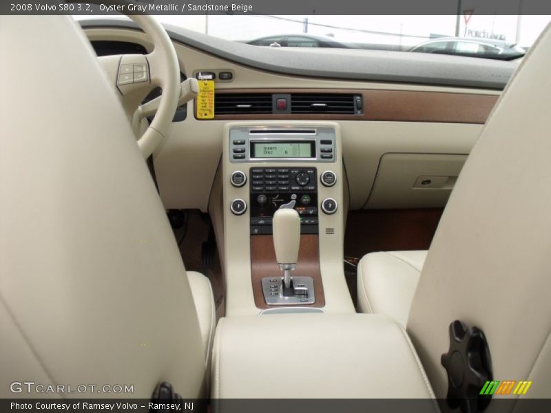 Oyster Gray Metallic / Sandstone Beige 2008 Volvo S80 3.2