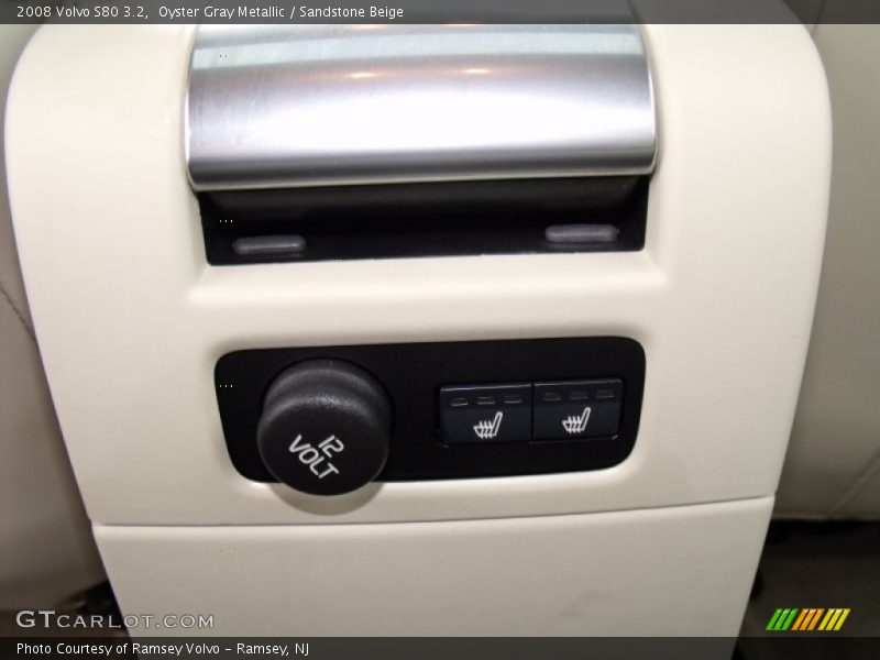 Oyster Gray Metallic / Sandstone Beige 2008 Volvo S80 3.2