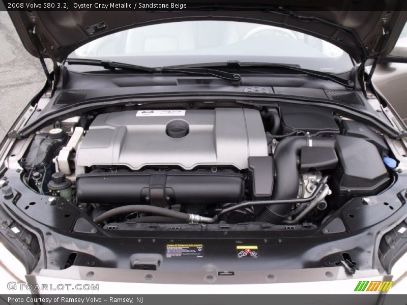 Oyster Gray Metallic / Sandstone Beige 2008 Volvo S80 3.2