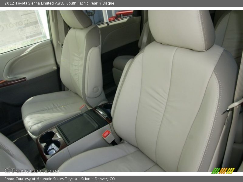 South Pacific Pearl / Bisque 2012 Toyota Sienna Limited AWD