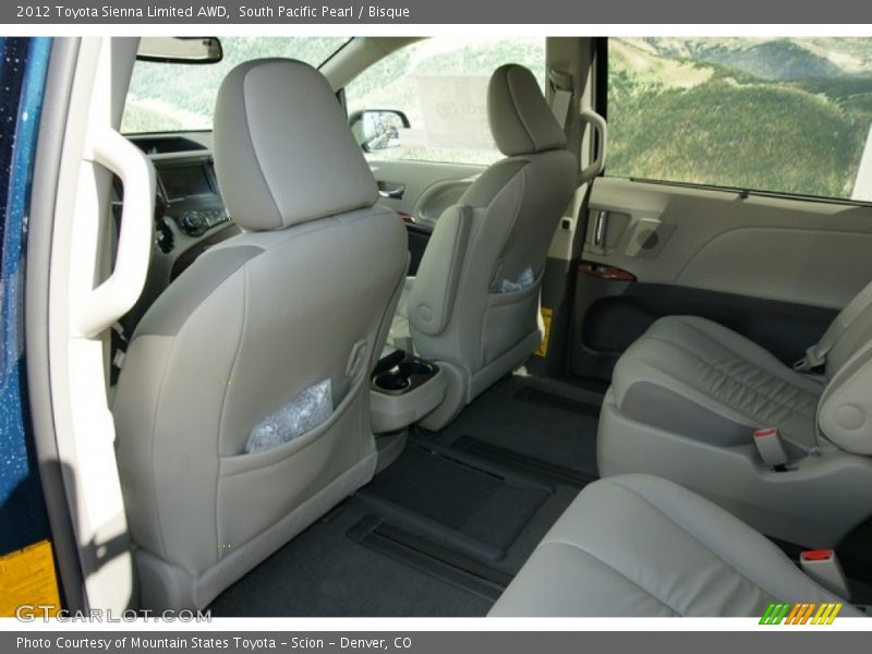South Pacific Pearl / Bisque 2012 Toyota Sienna Limited AWD