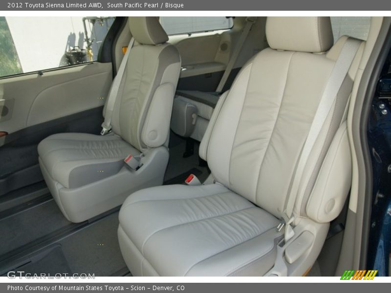 South Pacific Pearl / Bisque 2012 Toyota Sienna Limited AWD