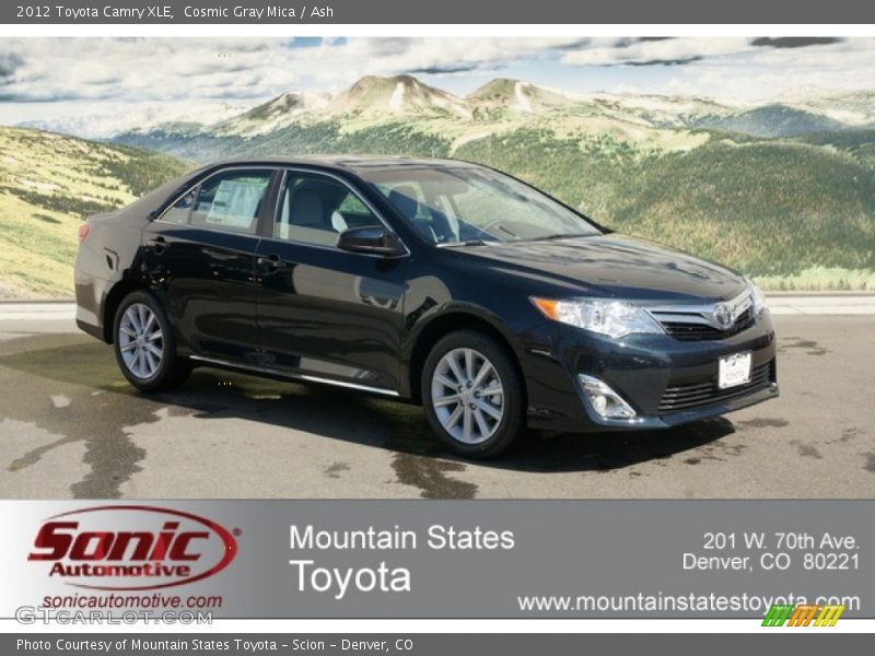 Cosmic Gray Mica / Ash 2012 Toyota Camry XLE