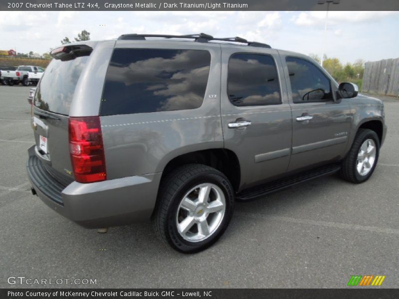 Graystone Metallic / Dark Titanium/Light Titanium 2007 Chevrolet Tahoe LTZ 4x4