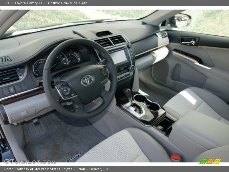 Cosmic Gray Mica / Ash 2012 Toyota Camry XLE