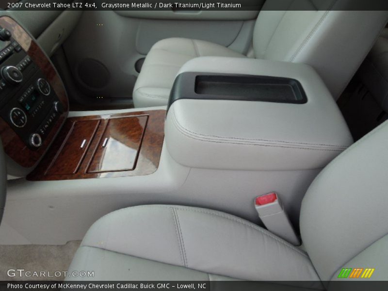 Graystone Metallic / Dark Titanium/Light Titanium 2007 Chevrolet Tahoe LTZ 4x4
