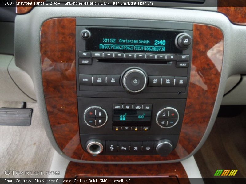 Graystone Metallic / Dark Titanium/Light Titanium 2007 Chevrolet Tahoe LTZ 4x4