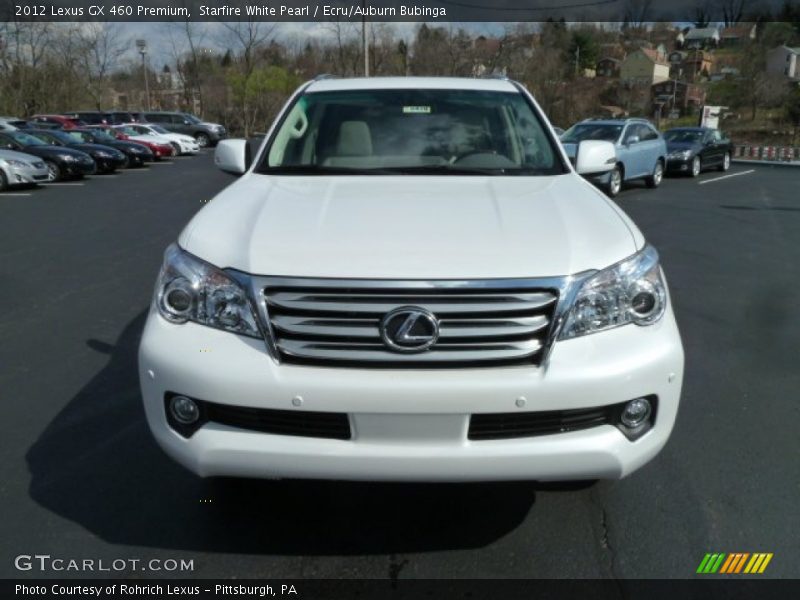 Starfire White Pearl / Ecru/Auburn Bubinga 2012 Lexus GX 460 Premium